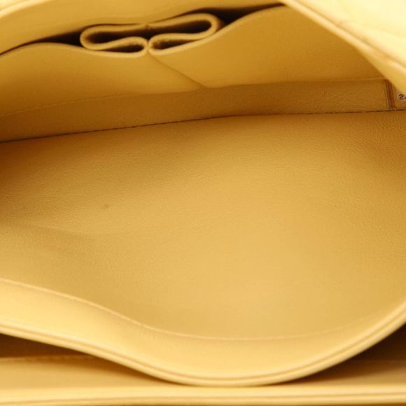 Chanel Trendy CC Top Handle Bag Quilted Lambskin Small Yellow - Picture 5 of 8